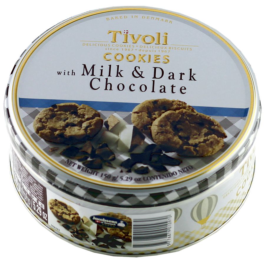 Ciastka kruche Tivoli 150 g Milk and Dark Chocolate
