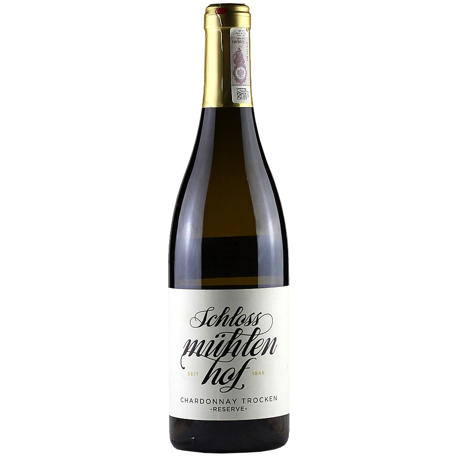 Wino Weingut Schlossmühlenhof Chardonnay QW Trocken Reserve 2019