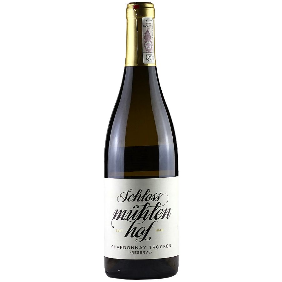 Wino Weingut Schlossmühlenhof Chardonnay QW Trocken Reserve 2019