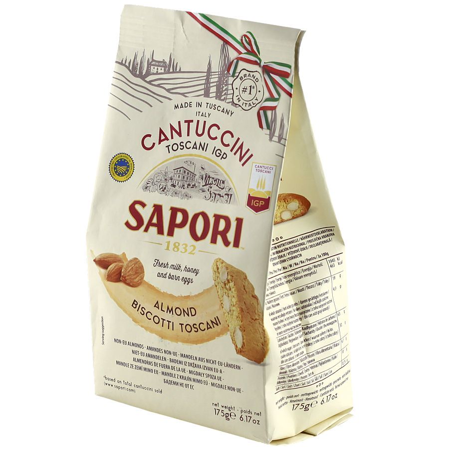 Ciasteczka Cantuccini z migdałami 175g Sapori