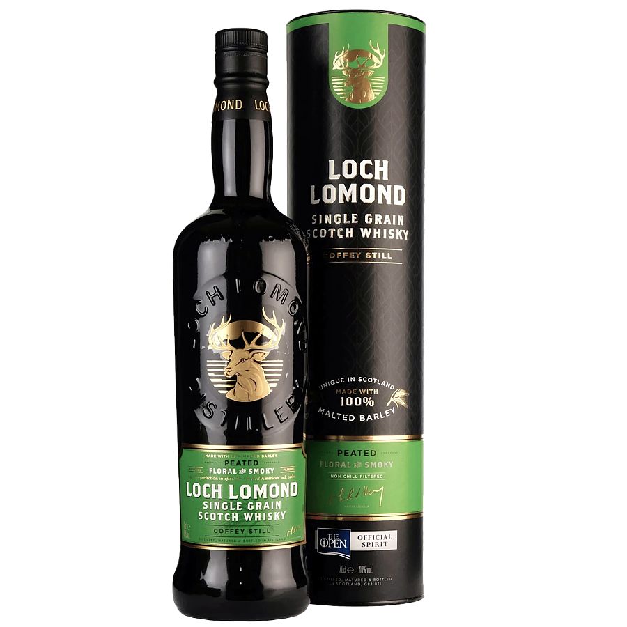 Whisky Loch Lomond Single Grain Peated 40% 0,7l - tuba