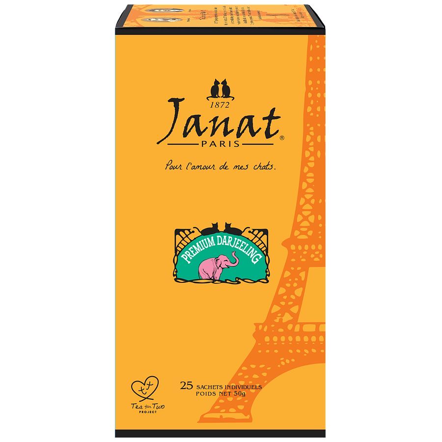 Herbata czarna Darjeeling Janat (saszetki 25x2g)