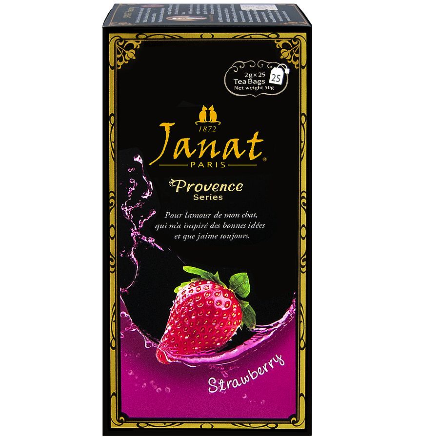 Herbata Janat Paris Provence Strawberry 25x2g