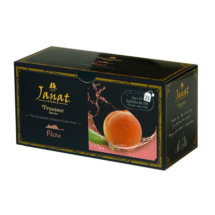 Herbata Janat Paris Provence Peach 25 torebek