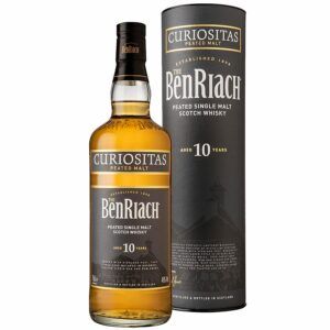 Whisky Benriach 10YO Curiositas Peated Malt 46% 0,7l